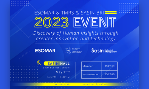 ESOMAR x TMRS x SASIN BRI 2023  Event