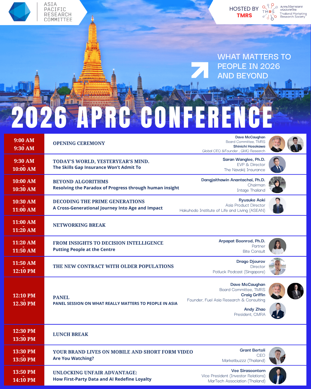 2026 APRC Conference